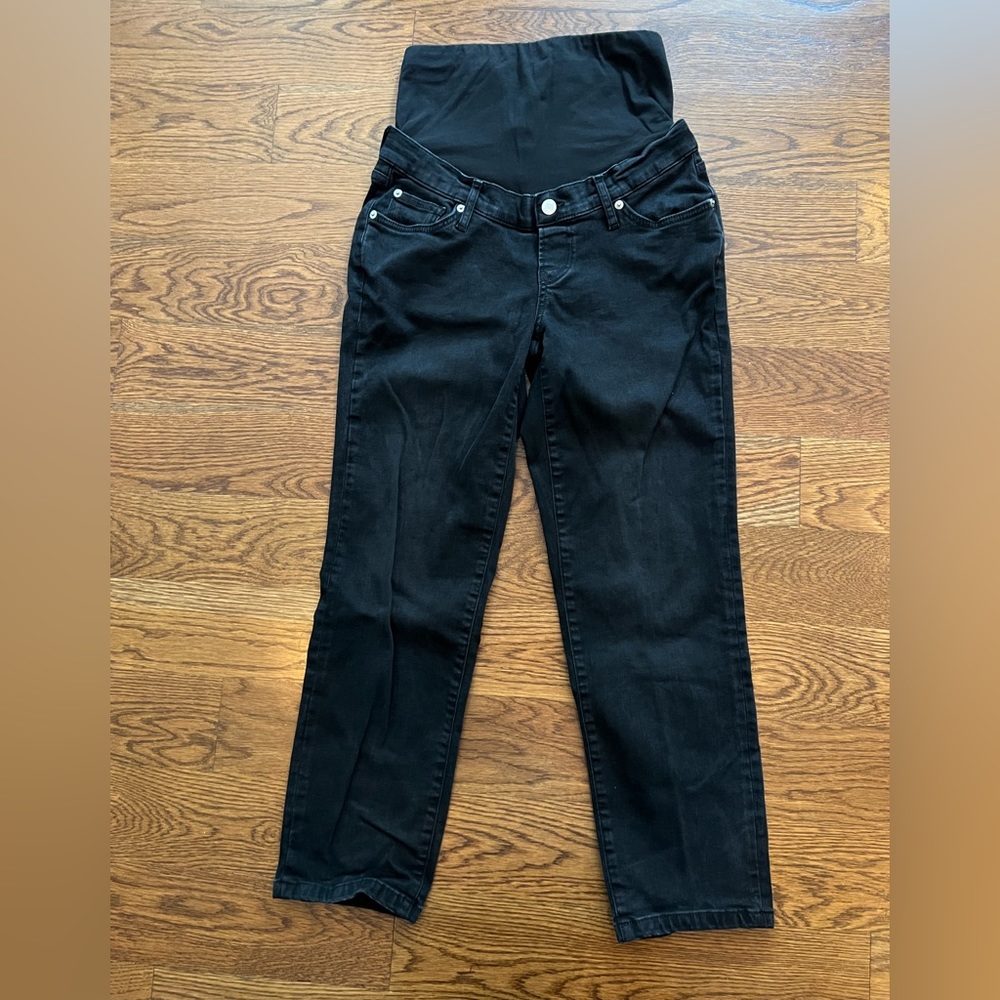 GAP Maternity Black Cropped Jeans - 27/4R